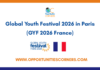 Global Youth Festival 2026 in Paris