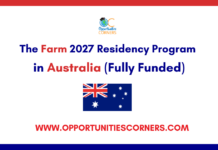 The Farm 2027 Residency Program