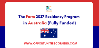 The Farm 2027 Residency Program