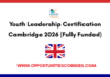 Youth Leadership Certification Cambridge 2026