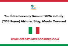 Youth Democracy Summit 2026 in Italy