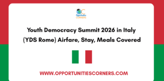 Youth Democracy Summit 2026 in Italy