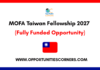 MOFA Taiwan Fellowship 2027