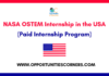 2026 NASA OSTEM Internship