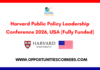 Harvard Public Policy Leadership Conference 2026