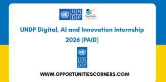 UNDP Digital, AI and Innovation Internship 2026 (PAID) UNDP Digital, AI and Innovation Internship 2026