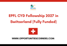 EPFL CYD Fellowship 2027 in Switzerland (Fully Funded) EPFL CYD Fellowship 2027 in Switzerland