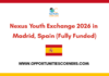 Nexus Youth Exchange 2026 in Madrid, Spain (Fully Funded) Nexus Youth Exchange 2026 in Madrid