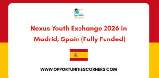 Nexus Youth Exchange 2026 in Madrid, Spain (Fully Funded) Nexus Youth Exchange 2026 in Madrid