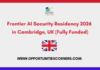 Frontier AI Security Residency 2026 in Cambridge, UK