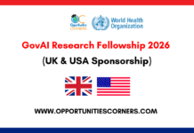 GovAI Research Fellowship 2026 (UK & USA Sponsorship) GovAI Research Fellowship 2026