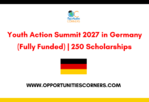 Youth Action Summit 2027 in Germany (Fully Funded) Youth Action Summit 2027 in Germany