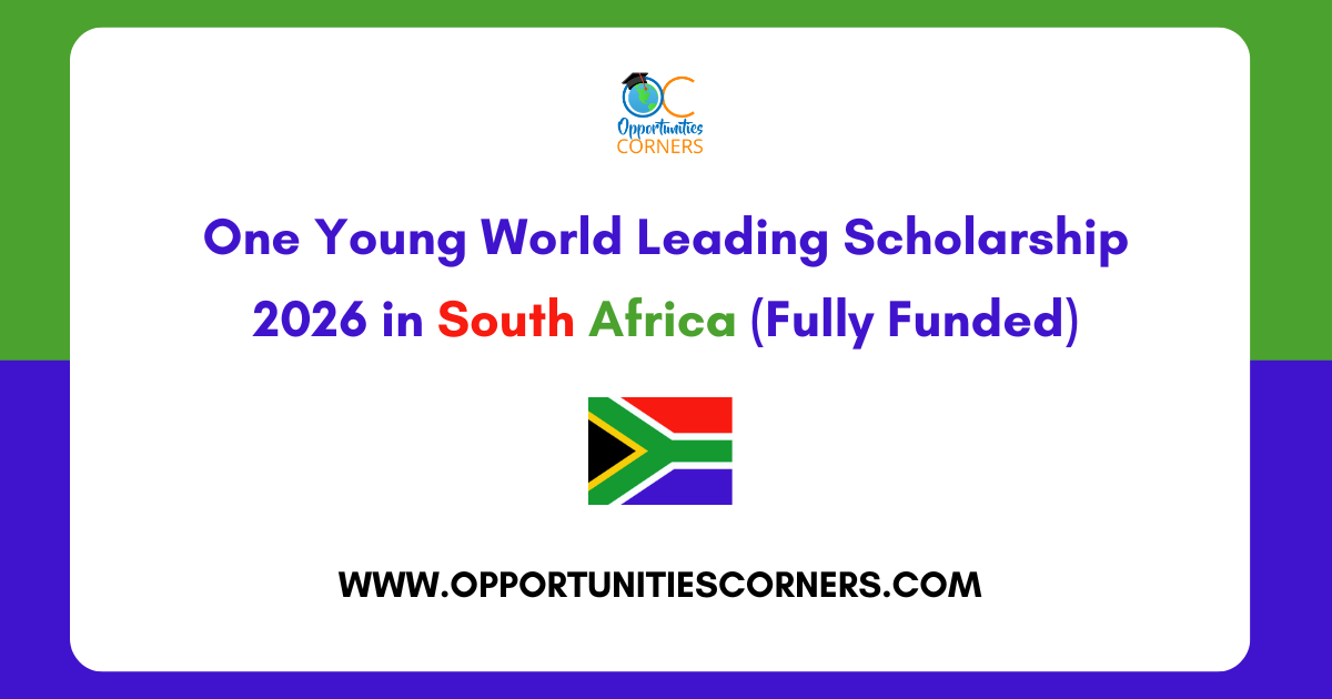 One Young World Leading Scholarship 2026 in South Africa (Fully Funded)