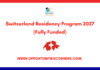 Switzerland Residency Program 2027