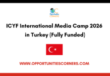 ICYF International Media Camp 2026 in Turkey