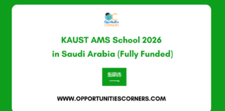KAUST AMS School 2026 in Saudi Arabia (Fully Funded) KAUST AMS School 2026 in Saudi Arabia