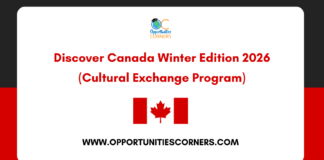 Discover Canada Winter Edition 2026 | Cultural Exchange Program Discover Canada Winter Edition 2026