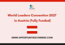 World Leaders Convention 2027 in Austria