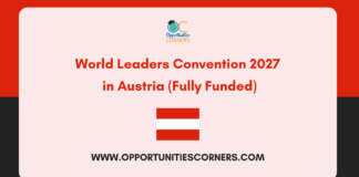 World Leaders Convention 2027 in Austria