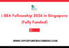 i-SEA Fellowship 2026 in Singapore