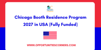 Chicago Booth Residence Program 2027