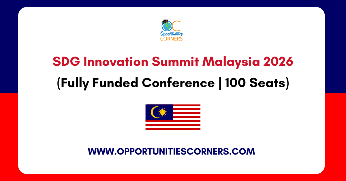 SDG Innovation Summit Malaysia 2026 (Fully Funded)