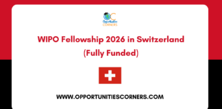 WIPO Fellowship 2026 in Switzerland