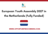 European Youth Assembly 2027 in the Netherlands