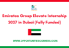 Emirates Group Elevate Internship 2027 in Dubai