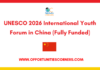 UNESCO 2026 International Youth Forum in China