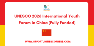 UNESCO 2026 International Youth Forum in China