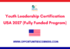 Youth Leadership Certification USA 2027