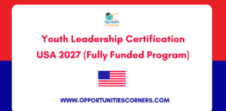 Youth Leadership Certification USA 2027