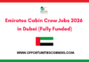 Emirates Cabin Crew Jobs 2026 in Dubai
