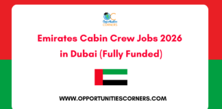 Emirates Cabin Crew Jobs 2026 in Dubai