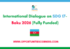 International Dialogue on SDG 17-Baku 2026