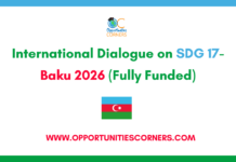 International Dialogue on SDG 17-Baku 2026