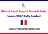 Global Youth Impact Summit Paris 2027