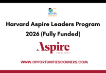 Harvard Aspire Leaders Program 2026