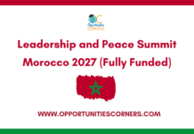Leadership and Peace Summit Morocco 2027