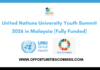 United Nations University Youth Summit 2026 in Malaysia