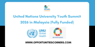 United Nations University Youth Summit 2026 in Malaysia
