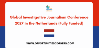Global Investigative Journalism Conference 2027 in Netherlands