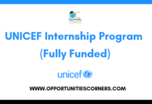 UNICEF Internship 2026