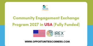 Community Engagement Exchange Program 2027