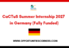 CaCTuS Summer Internship 2027 in Germany
