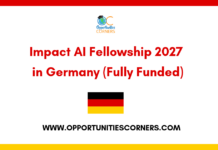 Impact AI Fellowship 2027 in Germany (Fully Funded) Impact AI Fellowship 2027 in Germany